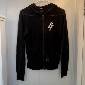 Nike Mesh Zip Up Hoodie